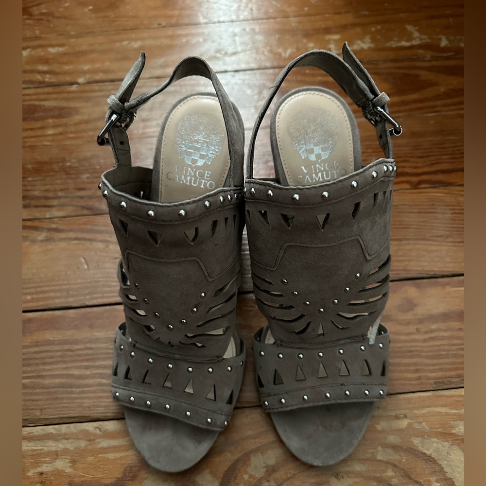Vince Camuto Women's Smoke Show Brown Reston Sandals